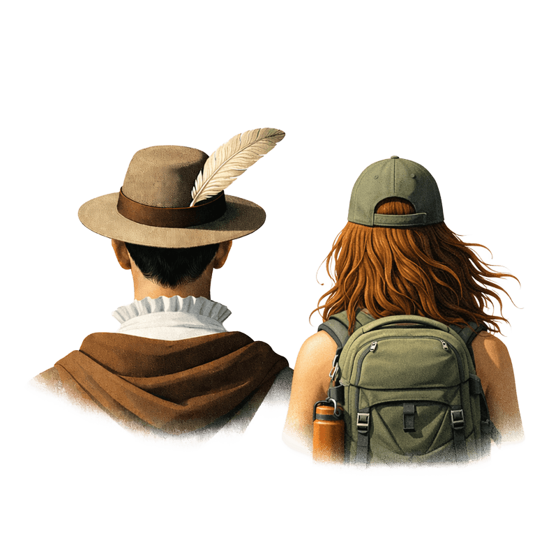 Reise ins Damals. Präge das Heute. 