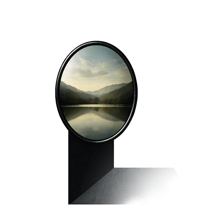 Framing im Claude Glas